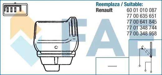 PRZEŁĄCZNIK RENAULT Darmowa dostawa