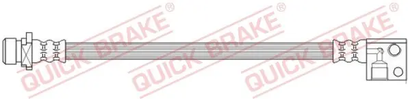 Wysoka jakość Przewód hamulcowy elastyczny QUICK BRAKE 62.016