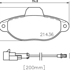 Sprawdź teraz  BRE P24147 BREMBO Zestaw klocków hamulcowych (!)