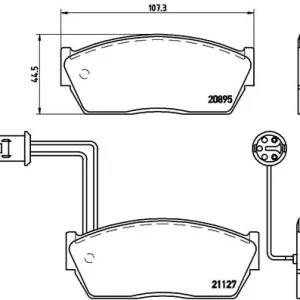 BRE P28009 BREMBO Klocki hamulcowe (!) Taniej