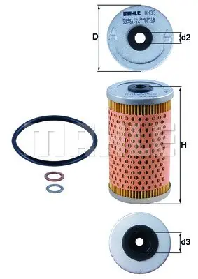 FILTR OLEJU DB W123 80-85 Kup online