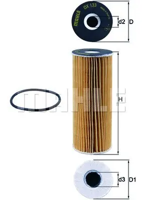 FILTR OLEJU DB W124 2 Łatwy zwrot