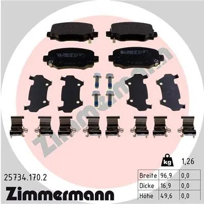 KLOCKI HAMULC. JEEP CHEROKEE 14- TYŁ Bezpieczna płatność